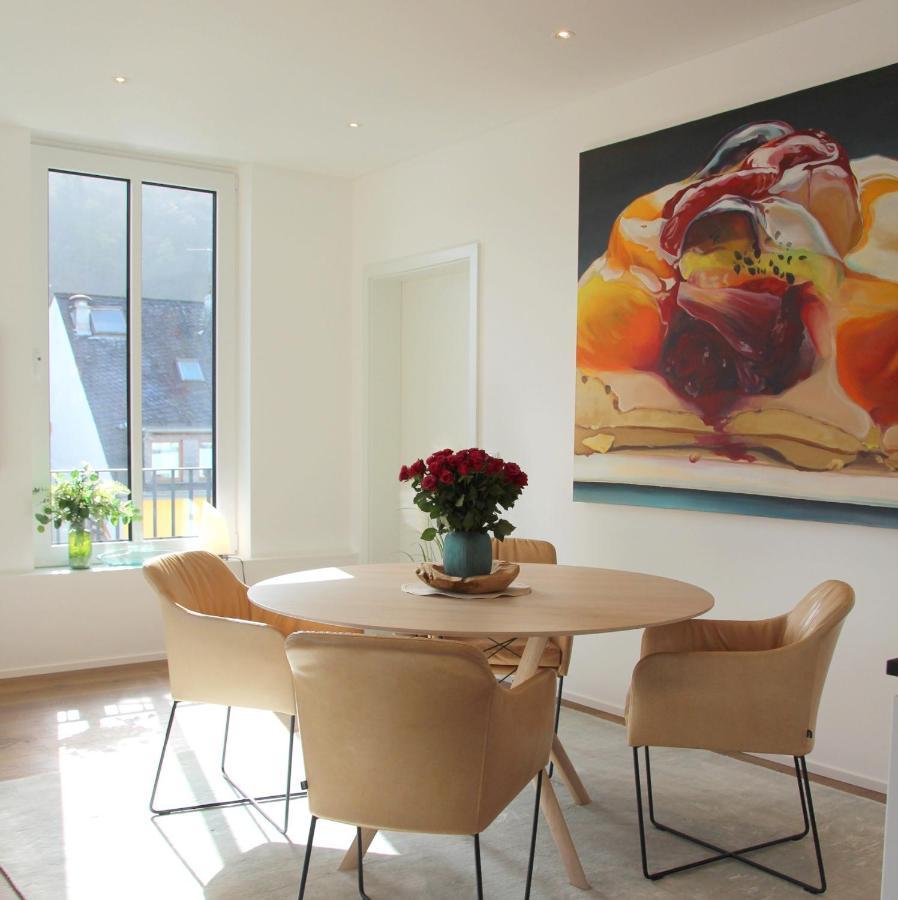 Mosel-Loggia - Luxusapartment -Terrass - Klimaanlage Traben-Trarbach Esterno foto